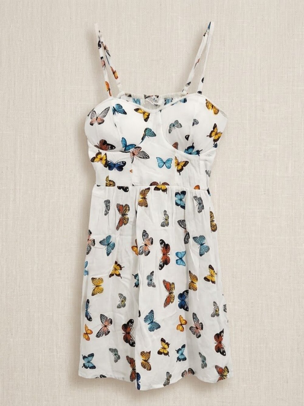 🌺Jolie & Joy Butterfly Print Cotton Sundress🌺